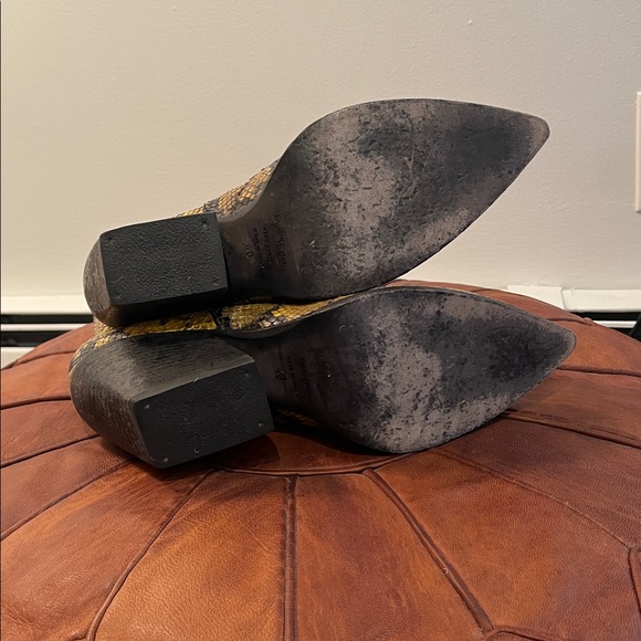 Snakeskin Ankle Boots - Picture 7 of 7